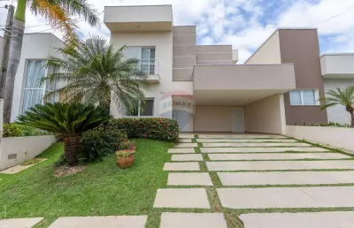 Re/max vende sobrado, 3 suítes, 4 vagas, 296m² - residencial terras do fontanário, paulínia, sp - r$1.480.000