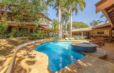 Vende casa em condomínio 4 quartos 4 suítes 7 vagas 675m² r$ 3.500.000 bairro das palmeiras, campinas/sp