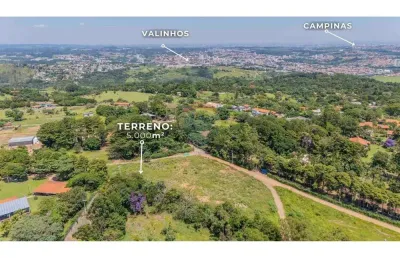 Re/max vende terreno chácara alpinas 5.000m² - valinhos/sp  - valor r$698,00