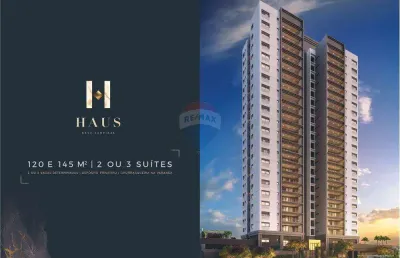 Lançamento haus nova campinas, smart home, 3 suítes, 3 vagas cobertas.