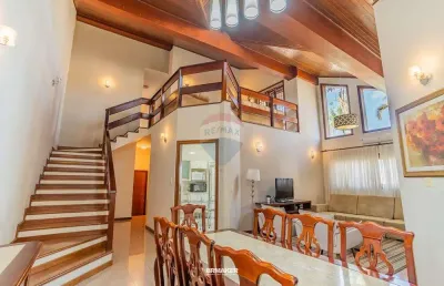 Casa condomínio solarium a venda 3 suites, 3 vagas 315m² em valinhos-sp