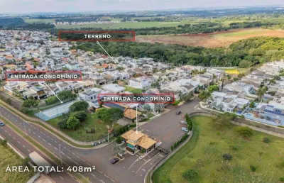 Re/max vende terreno 408m² r$ 480.000 condomínio residencial figueira branca, betel - paulínia/sp