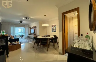 Apto 3 dorms, 2 suítes, 2 vagas, 143m², varanda gourmet, lazer completo, caiçara