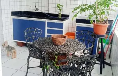 Apartamento com 2 quartos à venda na Rua Doutor Júlio de Mesquita Filho, 267, Aviação, Praia Grande