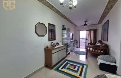 Apto 3 dorms, 1 suíte, 2 vagas, 90,68m², varanda vista mar, ocian