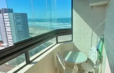 Apto 1 dorm, 1 banheiro, 1 vaga, 57,30m2, vista mar, maracanā, 50 m da praia