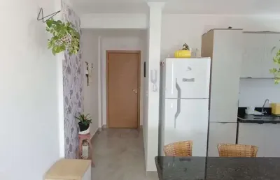 Apartamento 2 dorm, 1 banheiro, lazer, 1 vaga, 78m, centro do caiçara,