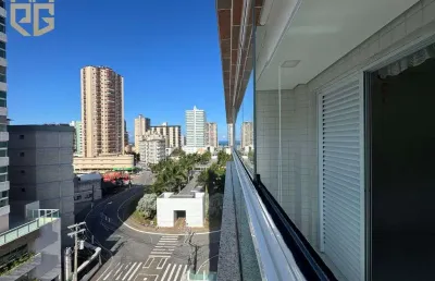 Apto 2 dorm, 2 suites , 2 vagas de garagem, 88,89m2, vista mar, caiçara