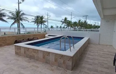 Apartamento 2 dorm,1 suíte, 1 vaga, vista mar, lazer completo, 62m, caiçara.
