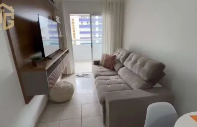 Apto 1 dormitório, 1 banheiro, 1 vaga, 41,28m, semi mobiliado, ocian