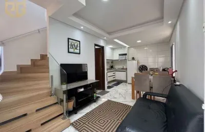 Casa de condomínio, 2 dorms, 1 banheiro, 1 vaga, 56m², mobiliado, tupi
