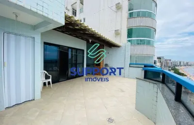 Cobertura com 4 quartos à venda na avenida beira mar, 5657, praia do morro, guarapari por r$ 2.000.000