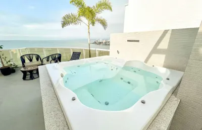 Cobertura com 3 quartos à venda na avenida beira mar, 1842, praia do morro, guarapari por r$ 3.500.000