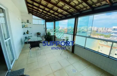 Cobertura com 4 quartos à venda na rua heitor lugon, 123, muquiçaba, guarapari por r$ 1.500.000