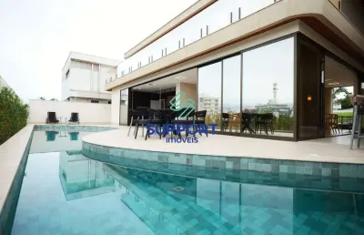 Casa em condomínio fechado com 4 quartos à venda na avenida vinã del mar, 1917, enseada azul, guarapari por r$ 10.000.000