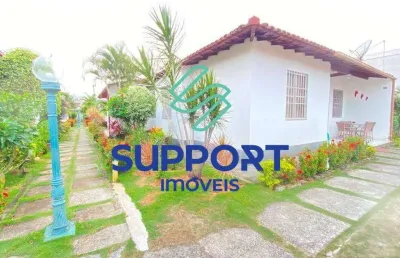 Casa em condomínio fechado com 3 quartos à venda na rua benedito mello serrano, 216, praia do morro, guarapari por r$ 550.000