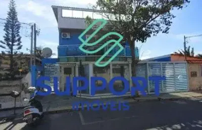 Casa em condomínio fechado com 4 quartos à venda na rua pedro gomes paula, 154, jardim santa rosa, guarapari por r$ 550.000