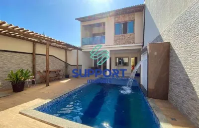Casa com 5 quartos à venda na rua atenas, 20, praia do morro, guarapari por r$ 1.700.000