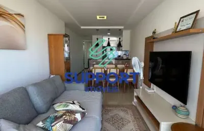 Apartamento com 3 quartos à venda na avenida atlântica, 1476, praia do morro, guarapari por r$ 800.000