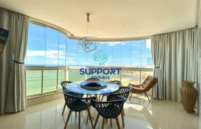 Apartamento com 3 quartos à venda na avenida beira mar, 1842, praia do morro, guarapari por r$ 1.600.000