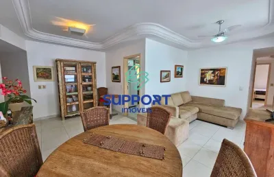 Apartamento com 3 quartos à venda na rua otávio manhães de andrade, 124, centro, guarapari por r$ 650.000