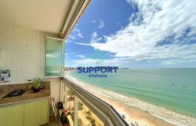 Apartamento com 3 quartos à venda na avenida beira mar, 1842, praia do morro, guarapari por r$ 1.300.000