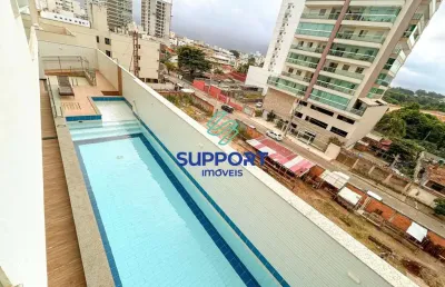 Apartamento com 3 quartos à venda na avenida oceânica, 21, praia do morro, guarapari por r$ 850.000
