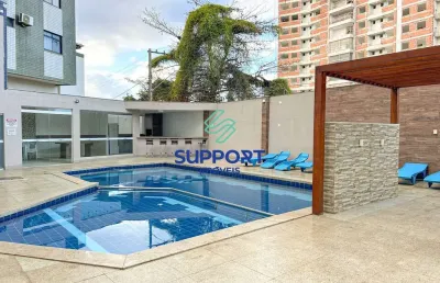 Apartamento com 3 quartos à venda na rua belo horizonte, 150, praia do morro, guarapari por r$ 600.000