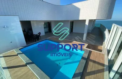 Apartamento com 4 quartos à venda na avenida oceânica, 21, praia do morro, guarapari por r$ 2.200.000