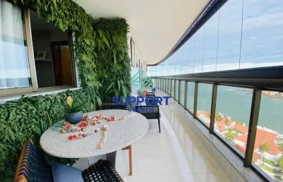 Apartamento com 3 quartos à venda na avenida beira mar, 345, praia do morro, guarapari por r$ 4.000.000