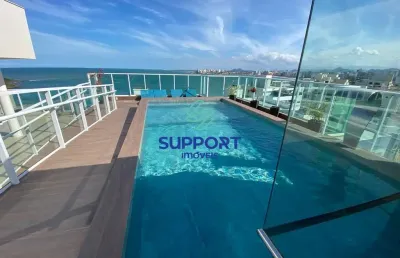 Apartamento com 3 quartos à venda na avenida belo horizonte, 374, praia do morro, guarapari por r$ 1.600.000