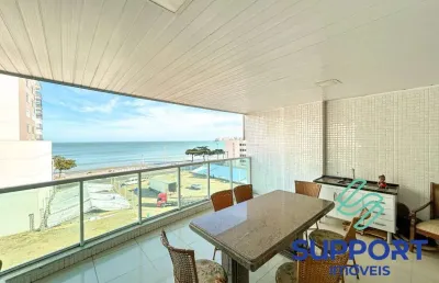 Apartamento com 4 quartos à venda na avenida oceânica, 1631, praia do morro, guarapari por r$ 1.200.000