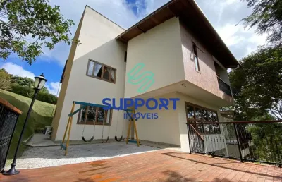 Casa em condomínio fechado com 5 quartos à venda na municipal para soído, 74, soido, domingos martins por r$ 5.000.000