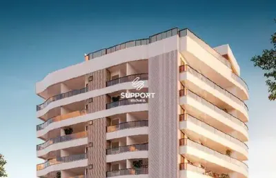 Apartamento com 3 quartos à venda na avenida punta del este, 238, enseada azul, guarapari por r$ 1.005.000