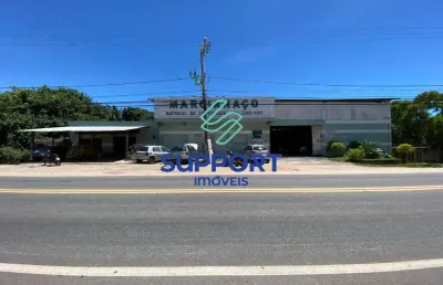 Barracão / galpão / depósito com 2 salas à venda na rodovia do sol, 351, praia de setiba, guarapari por r$ 4.500.000