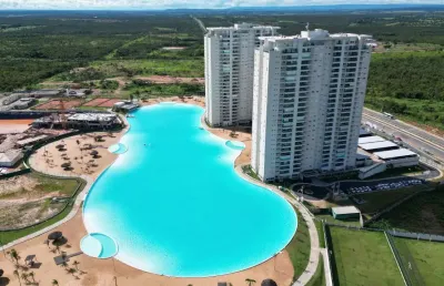 Brasil beach - 138m² 03 suítes / andar alto / completo planejados, ar condicionado / 02 salas