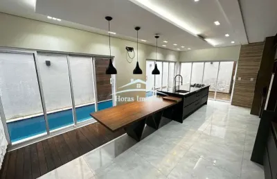 Casa em condomínio de alto padrão para locação em cuiabá-mt - 3 quartos, 3 suítes, 4 vagas - condomínio primor das torres