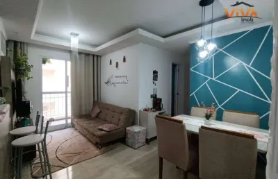 Apartamento com 2 dormitórios à venda, 47 m² por r$ 240.000,00 - vila maria luiza - francisco morato/sp