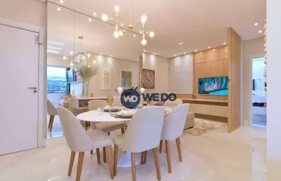 Apartamento com 2 dormitórios à venda, 69 m² por r$ 421.740,00 - residencial dona margarida - santa bárbara d'oeste/sp