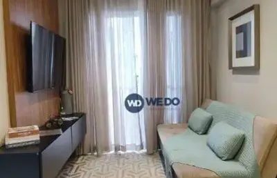 Apartamento com 2 dormitórios à venda, 53 m² por r$ 294.000,00 - jardim terramérica ii - americana/sp