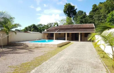 Casa com 2 quartos à venda na rua álamo, barra do sai, itapoá, 80 m2 por r$ 500.000