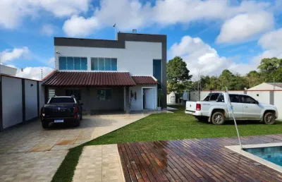 Casa com 4 quartos para alugar na rua francisco ferreira da rocha loures, campina do taquaral, são josé dos pinhais por r$ 14.000