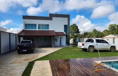 Casa com 4 quartos para alugar na rua francisco ferreira da rocha loures, campina do taquaral, são josé dos pinhais por r$ 14.000