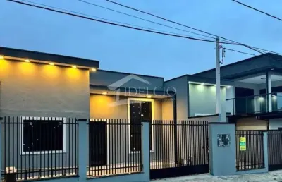 Casa com 2 quartos para alugar na rua adão kaboski, parque da fonte, são josé dos pinhais, 85 m2 por r$ 3.200