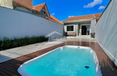 Casa com 2 quartos à venda na rua nayme nasser, 195, costeira, são josé dos pinhais por r$ 520.000