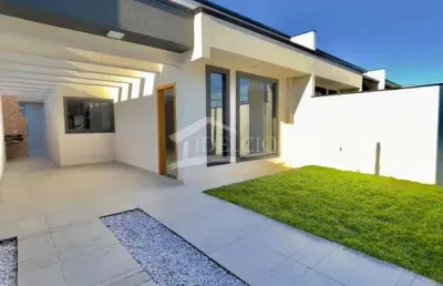 Casa com 3 quartos à venda na rua beijamim guimaraes da cruz, afonso pena, são josé dos pinhais, 107 m2 por r$ 590.000