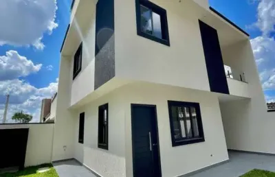 Casa com 3 quartos à venda na rua professora ernestina de macedo souza, 1263, afonso pena, são josé dos pinhais, 100 m2 por r$ 660.000