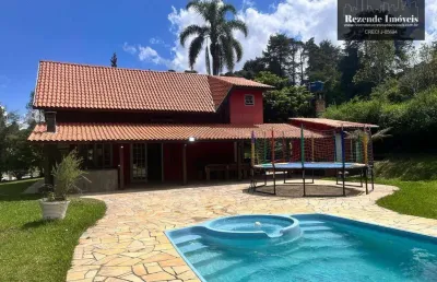 Chácara com piscina casa com 3 dormitórios à venda, 8000 m² por r$ 990.000 - contenda - são josé dos pinhais/pr