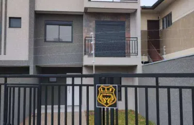 Sobrado triplex  com 3 quartos à venda no bairro uberaba - curitiba/pr