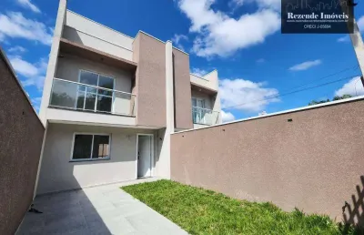Sobrado com 3 dormitórios à venda, 93 m² por r$ 540.000,00 - fazendinha - curitiba/pr